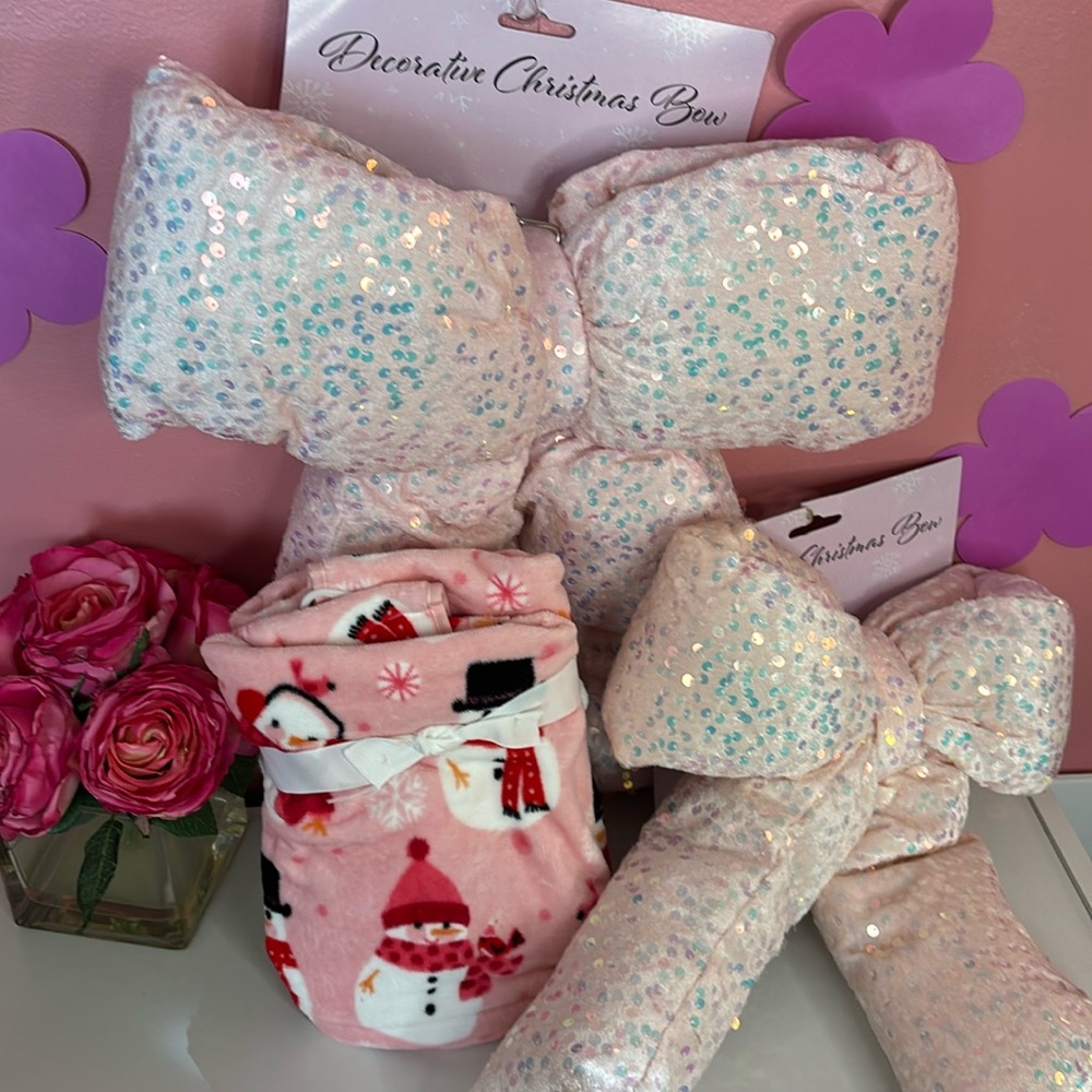 Christmas Bundle Viral Bows and Festive Dish towels